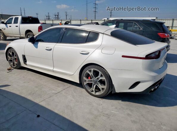 KNAE45LC1M6091504 2021 KIA STINGER White Tył lewy