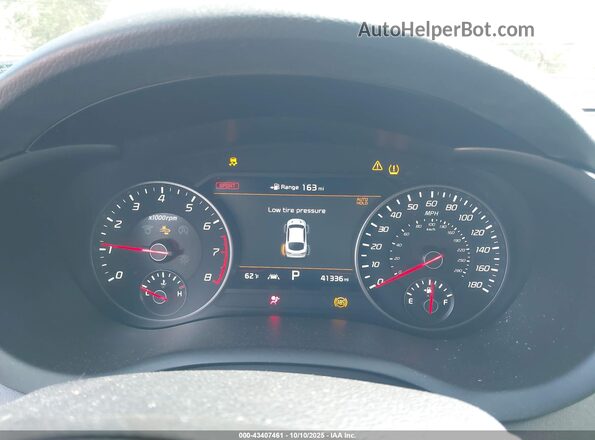 KNAE45LC2M6090281 2021 KIA STINGER White Widok tylnych siedzeń