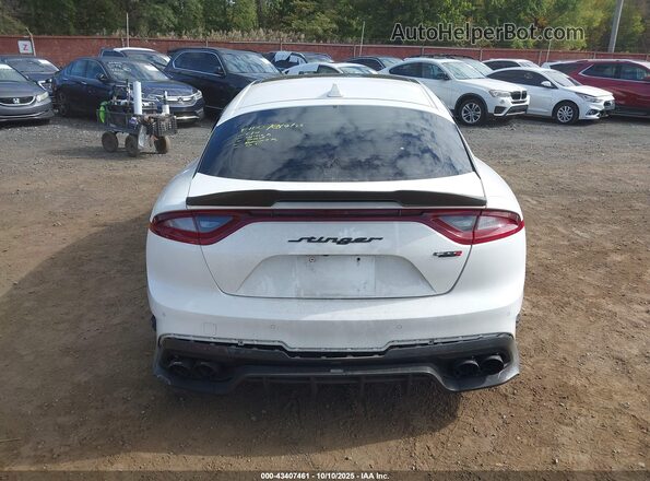 KNAE45LC2M6090281 2021 KIA STINGER White 