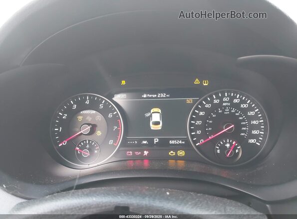 KNAE55LC2M6089757 2021 KIA STINGER Blue Widok tylnych siedzeń