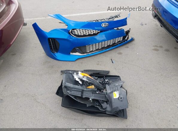 KNAE55LC2M6089757 2021 KIA STINGER Blue Widok zestawu wskaźników