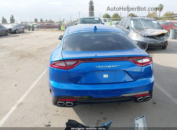 KNAE55LC2M6089757 2021 KIA STINGER Blue 