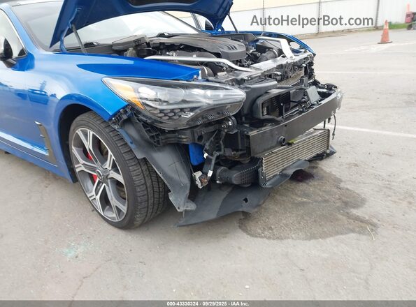 KNAE55LC2M6089757 2021 KIA STINGER Blue 