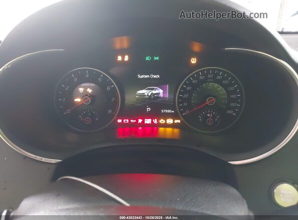KNAE55LC2N6099156 2022 KIA STINGER Белый Вид задних сидений