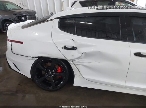 KNAE55LC2N6099156 2022 KIA STINGER Белый Вид спереди