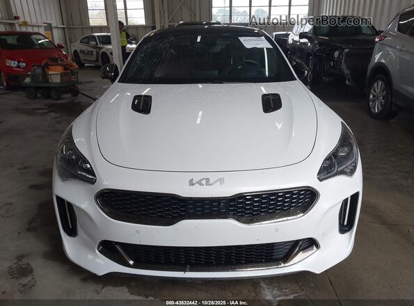 KNAE55LC2N6099156 2022 KIA STINGER Белый Вид щитка приборов