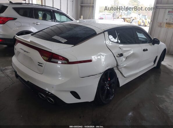 KNAE55LC2N6099156 2022 KIA STINGER Белый Задняя правая четверть