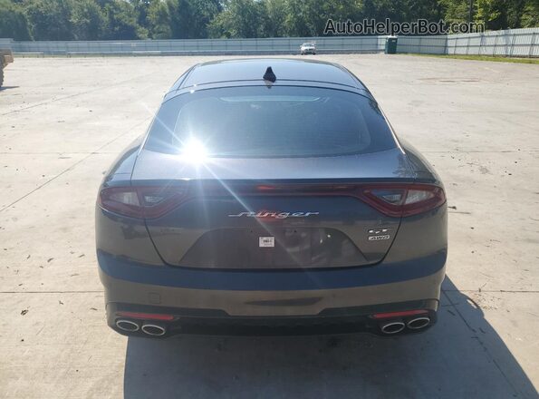 KNAE55LC6M6089857 2021 KIA STINGER Charcoal Вид ззаду