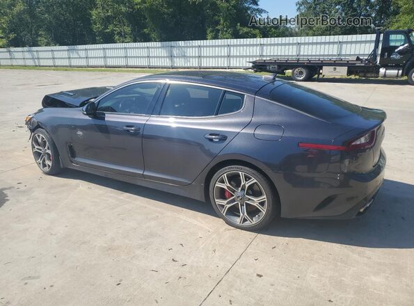KNAE55LC6M6089857 2021 KIA STINGER Charcoal Задня ліва чверть