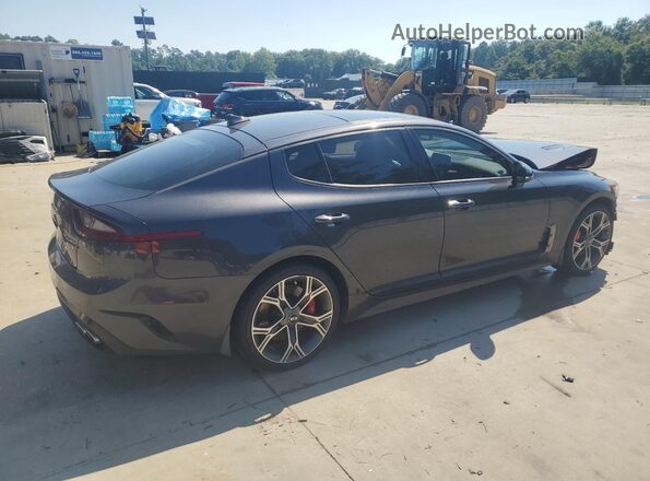 KNAE55LC6M6089857 2021 KIA STINGER Charcoal Задня права чверть