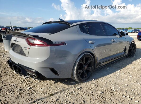 KNAE55LC7M6089849 2021 KIA STINGER Gray უკანა მარჯვენა