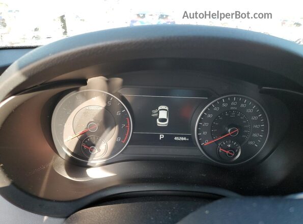 KNAE55LC7M6089849 2021 KIA STINGER Gray ხელსაწყოთა პანელის ხედი