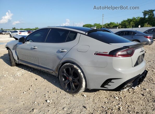 KNAE55LC7M6089849 2021 KIA STINGER Gray უკანა მარცხენა