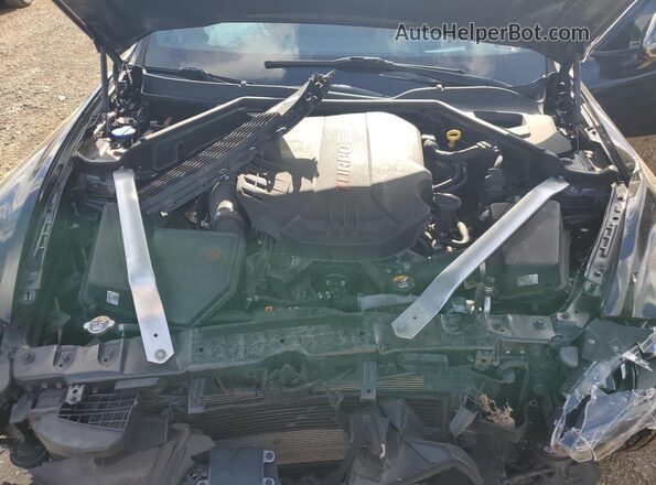 KNAE55LC9N6103705 2022 KIA STINGER Черный Вид задней части салона