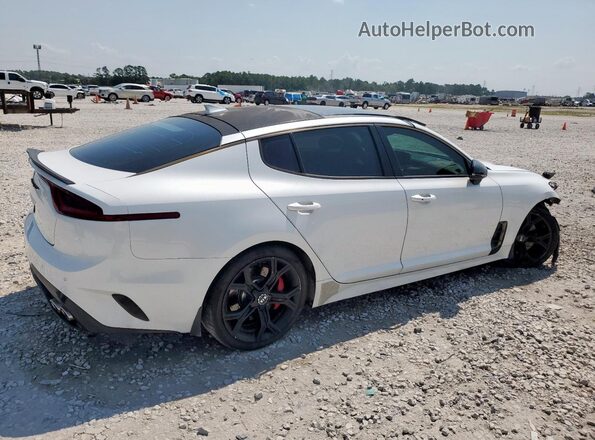 KNAE55LCXK6045888 2019 KIA STINGER White უკანა მარჯვენა