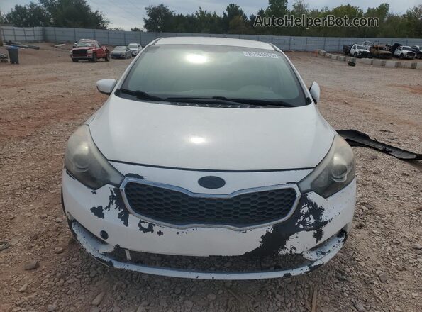 KNAFK4A62G5493530 2016 KIA FORTE White 