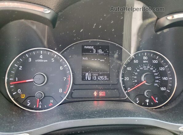 KNAFK4A6XG5439103 2016 KIA FORTE Красный Вид щитка приборов