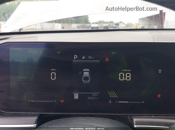 KNAG64J75S5268173 2025 KIA K5 Gray Вид задніх сидінь