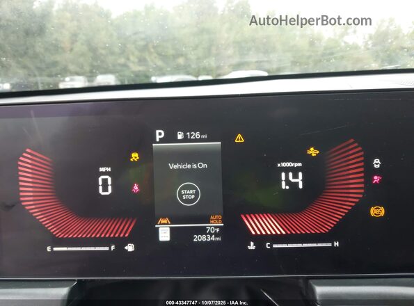 KNAG64J7XS5284420 2025 KIA K5 Gray Vista de los asientos traseros
