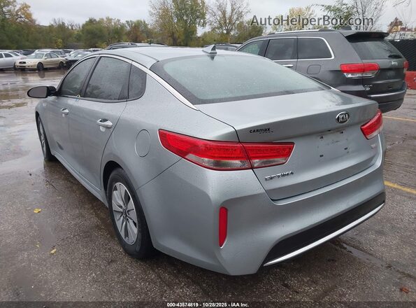 KNAGT4LE0H5011421 2017 KIA OPTIMA HYBRID Silver 