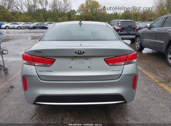 KNAGT4LE0H5011421 2017 KIA OPTIMA HYBRID Silver 