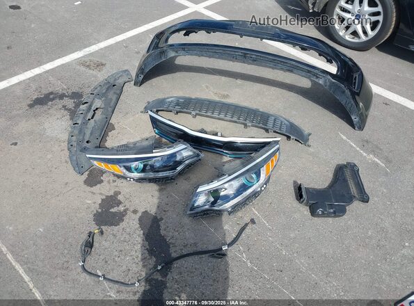 KNAGV4LD1H5011381 2017 KIA OPTIMA PLUG-IN HYBRID Black Vista del cuadro de instrumentos
