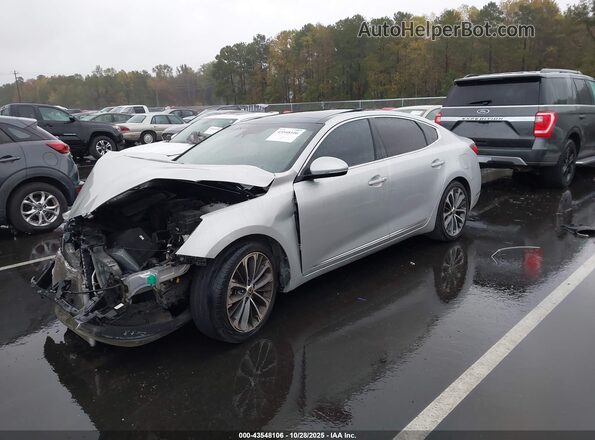 KNALC4J13J5098896 2018 KIA CADENZA Silver Front left