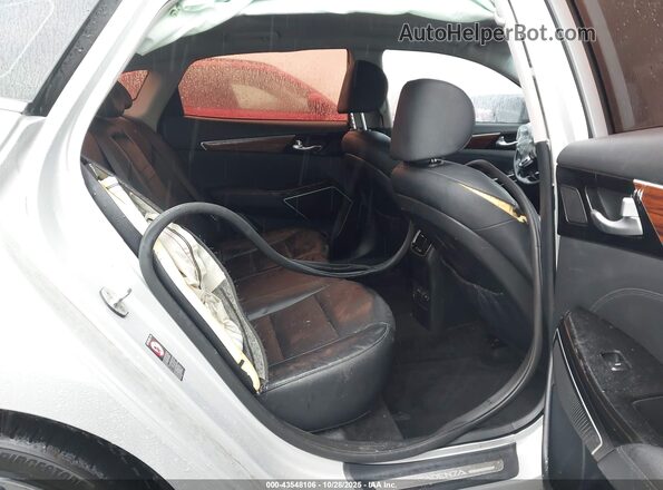 KNALC4J13J5098896 2018 KIA CADENZA Silver VIN sticker view