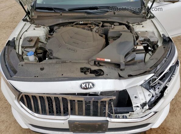 KNALC4J13L5230221 2020 KIA CADENZA White Вид задньої частини салону
