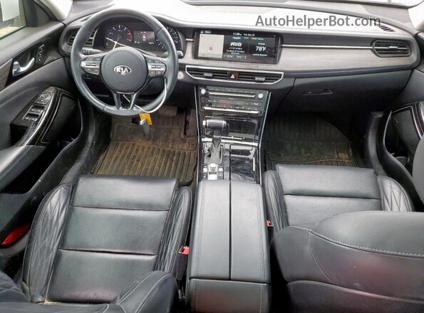 KNALC4J13L5230221 2020 KIA CADENZA White Вид панелі приладів
