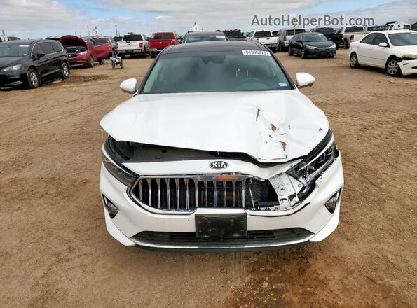 KNALC4J13L5230221 2020 KIA CADENZA White Вид спереду