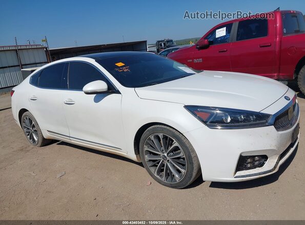 KNALC4J15K5164575 2019 KIA CADENZA White Vista interior trasera