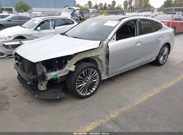 KNALC4J19H5093115 2017 KIA CADENZA Silver Передня ліва чверть