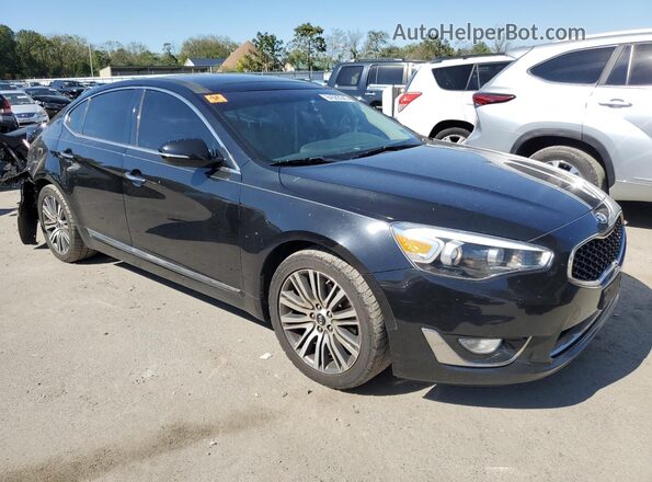 KNALN4D78G5207923 2016 KIA CADENZA Black Delantero derecho