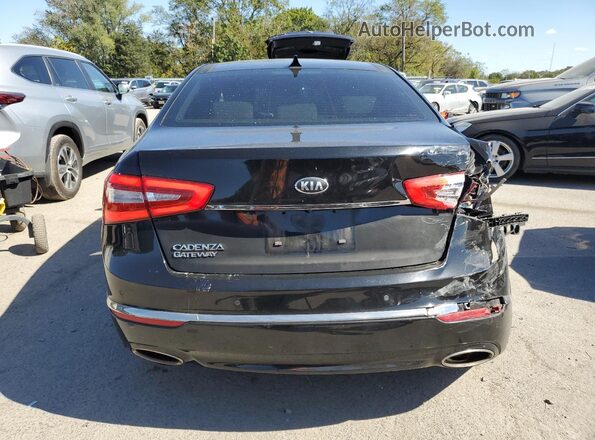 KNALN4D78G5207923 2016 KIA CADENZA Black Vista trasera