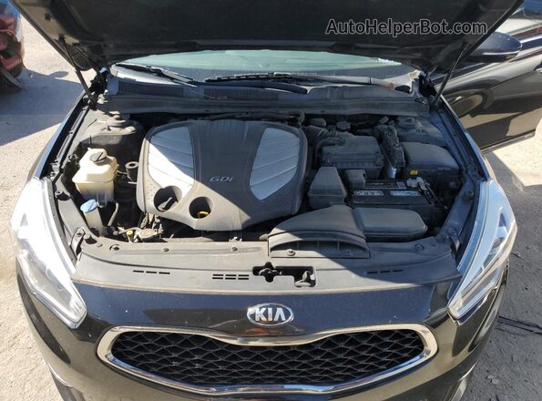 KNALN4D78G5207923 2016 KIA CADENZA Black Vista interior trasera