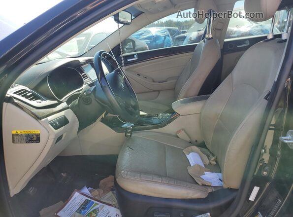 KNALN4D78G5207923 2016 KIA CADENZA Black Vista interior delantera
