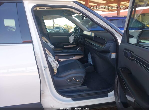 KNDAB5S10R6019837 2024 KIA EV9 White Вид салону спереду