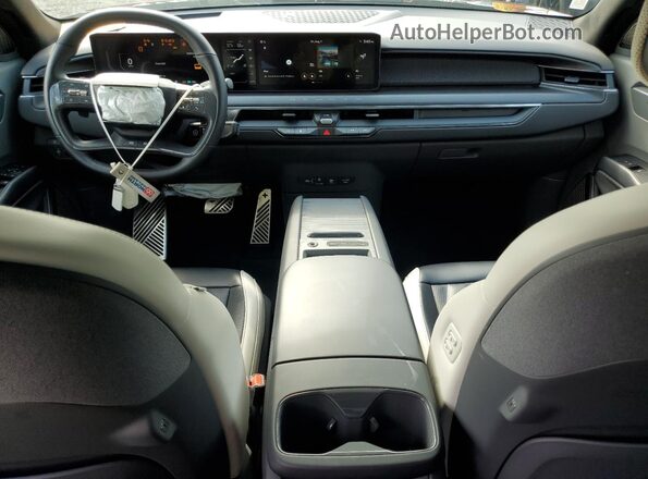 KNDAEFS5XR6020316 2024 KIA EV9 Black Dashboard view
