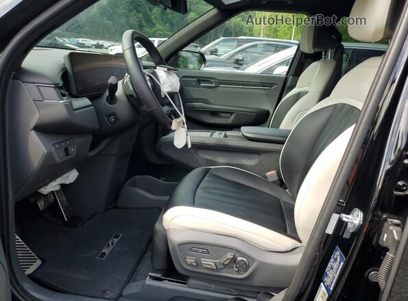 KNDAEFS5XR6020316 2024 KIA EV9 Black Front interior view