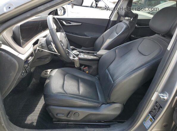 KNDC3DLC3N5028564 2022 KIA EV6 Gray წინა სალონის ხედი