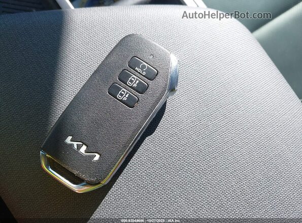KNDC3DLC6N5084689 2022 KIA EV6 Black Widok deski rozdzielczej