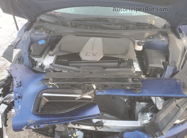 KNDC4DLC4N5082890 2022 KIA EV6 Blue Շարժիչի բաժամունքի տեսք
