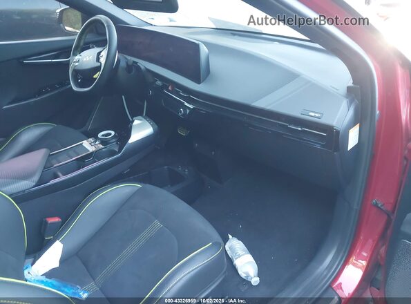 KNDC5DLEXP5132886 2023 KIA EV6 Красный Вид салона спереди