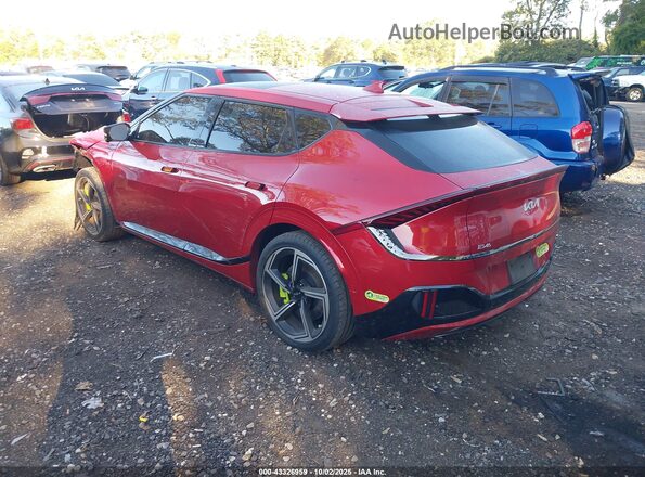 KNDC5DLEXP5132886 2023 KIA EV6 Красный Задняя левая четверть
