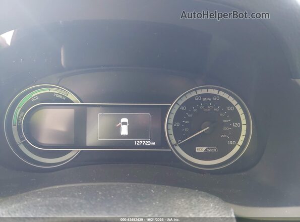 KNDCB3LC0H5064200 2017 KIA NIRO Red Вид задніх сидінь