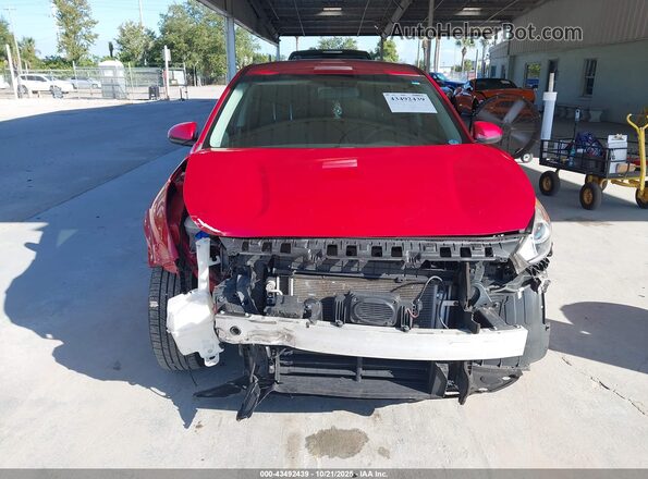 KNDCB3LC0H5064200 2017 KIA NIRO Red Вид задньої частини салону