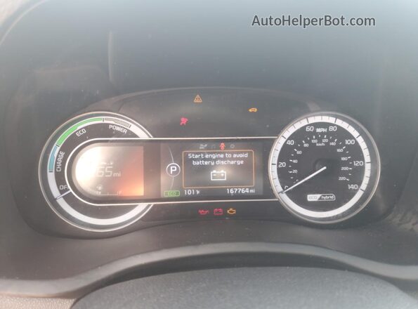 KNDCB3LC0J5190174 2018 KIA NIRO Burgundy 
