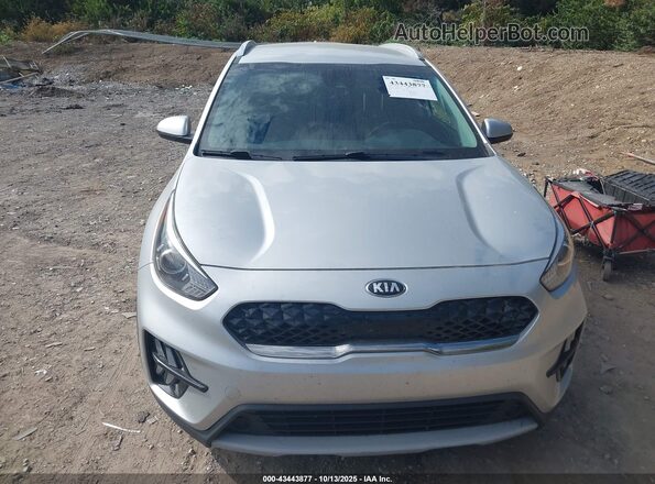 KNDCB3LC3L5400821 2020 KIA NIRO Silver Սալոնի հետևի տեսք