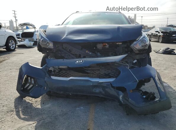 KNDCB3LC4L5443130 2020 KIA NIRO Blue Widok z przodu